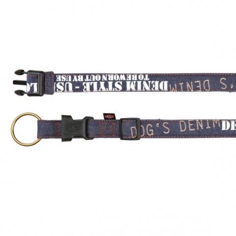 Ogrlica za pse Trixie Denim S-M 30–45 cm_15 mm